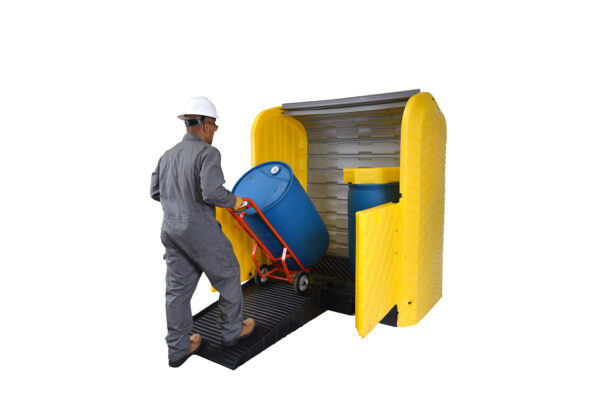 Ultra-Hard Top Plus 2-Drum Spill Pallet - Image 4