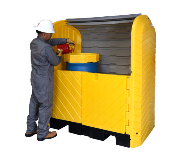 Ultra-Hard Top Plus 2-Drum Spill Pallet - Image 2