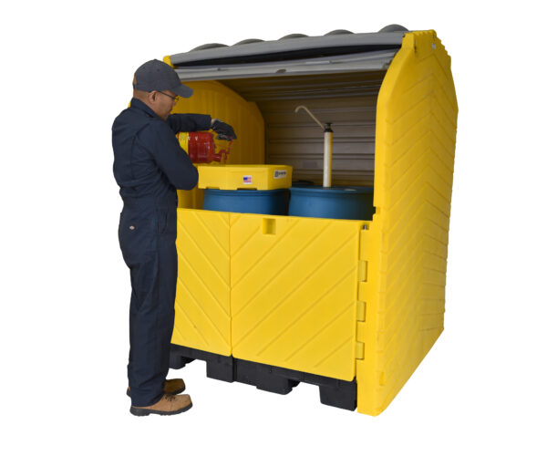 Ultra-Hard Top Plus 4-Drum Spill Pallet - Image 3